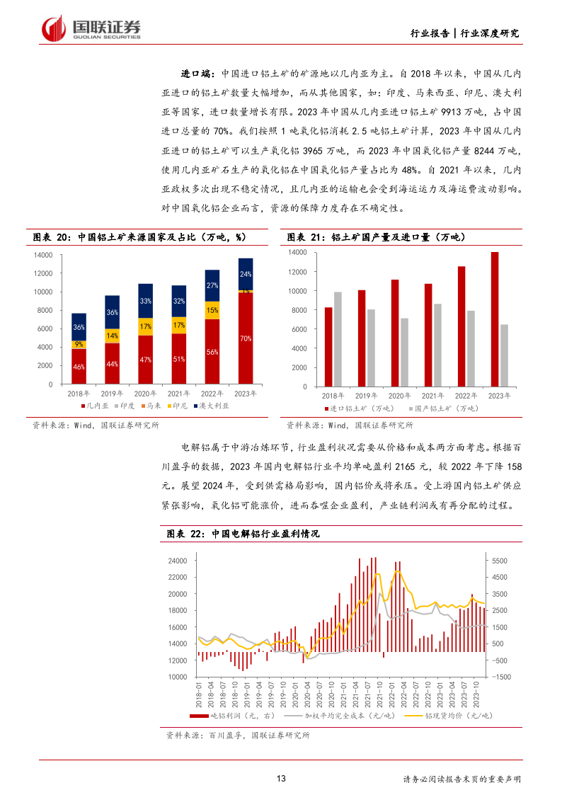 国内电解铝库存或重归去化 预计铝价有上行驱动